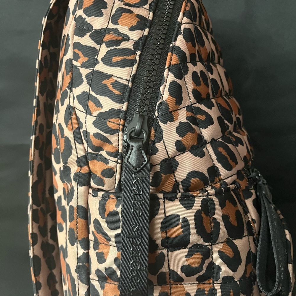 Kate Spade Spotted Leopard Backpack NWT - Picture 10 of 13
